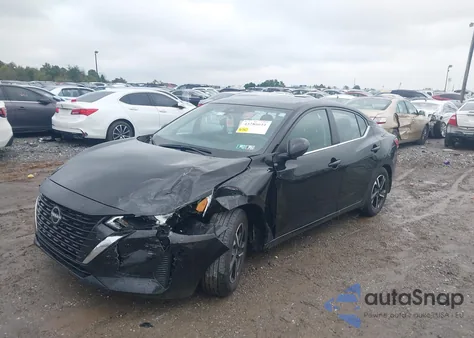 2025 Nissan Sentra Sv z USA, uszkodzony, nr VIN 3N1AB8CV2SY211541